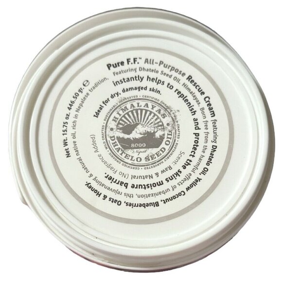 tweak-d Other - Tweak’d by Nature Pure F.F. All Purpose Rescue Cream Fragrance Free Lg Tub Dent